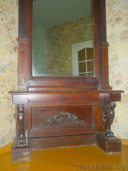 СТАРИННОЕ НЕМЕЦКОЕ ЗЕРКАЛО - Изображение #3, Объявление #67318