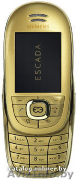 Siemens SL75 escada Gold,хорошее состояние, стильный дизайн(  сумка в подарок) - Изображение #1, Объявление #67579