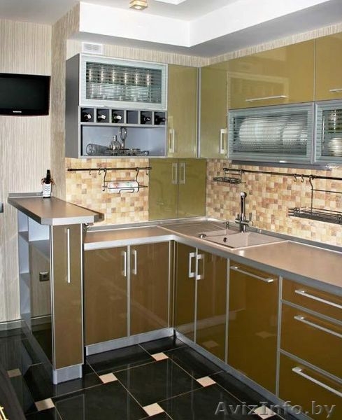 Кухни под заказ, эксклюзивный дизайн, широкий выбор материалов и цветовых гамм. - Изображение #2, Объявление #74969