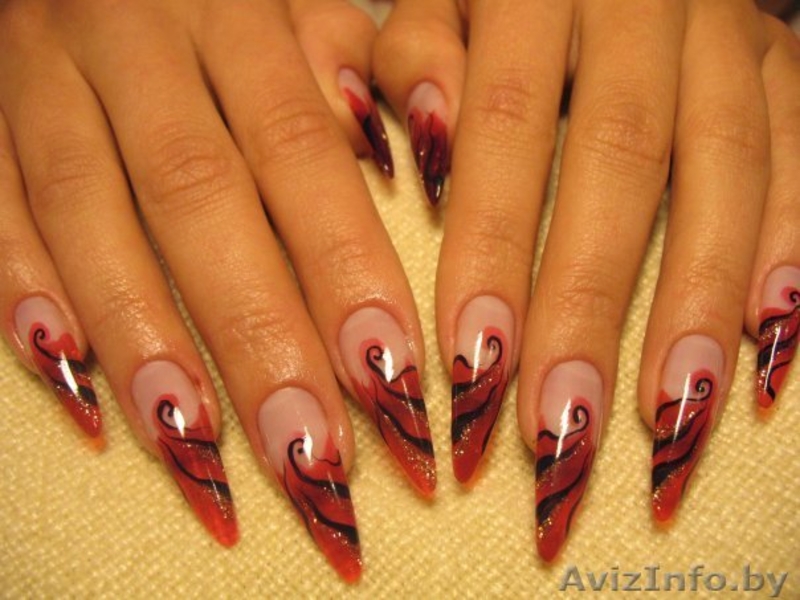 Наращивание ногтей  на формы и типсы,коррекция,укрепление ногтевой пластины  био - Изображение #2, Объявление #86073