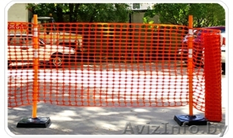 Строительные ограждения, Сетки пластиковые для стройплощадок, Ограждения, Сетки - Изображение #1, Объявление #74935