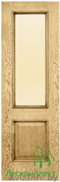 Двери межкомнатные, двери, двери МДФ, Сосна шпонированная дубом, Массив - Изображение #1, Объявление #74925