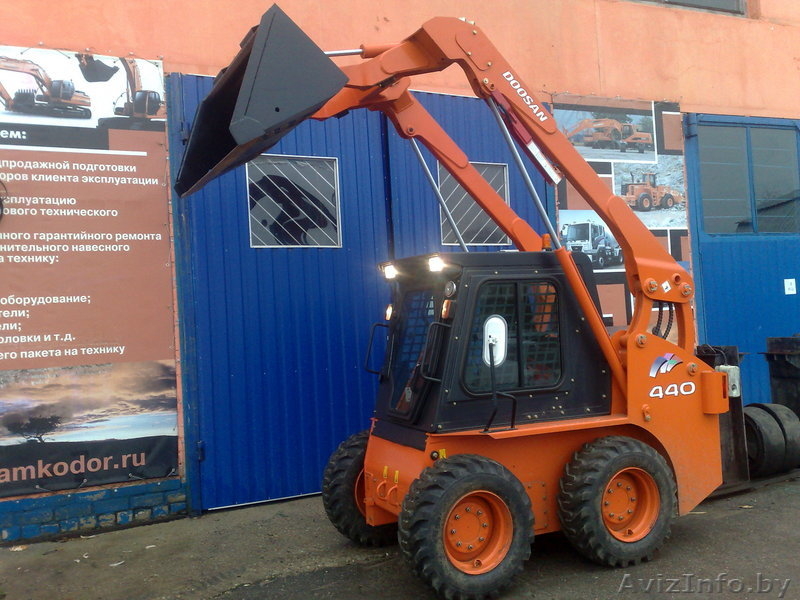 погрузчик мини Doosan 440Plus, Ю.Корея, новый 2008г. со склада в Минске - Изображение #3, Объявление #96150
