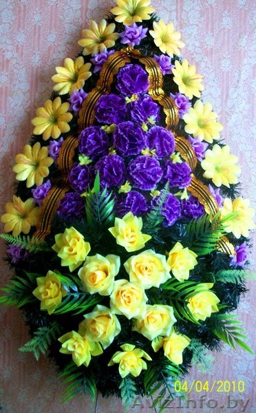 РИТУАЛЬНЫЕ ВЕНКИ И КОРЗИНЫ - Изображение #1, Объявление #99073