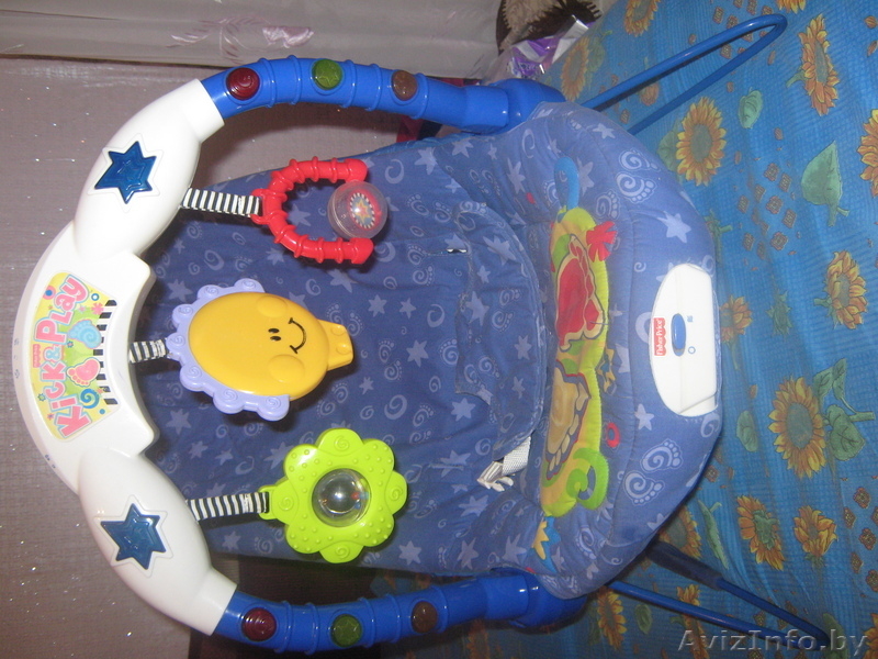 продам шезлонг б/у fisher-price - Изображение #1, Объявление #97079