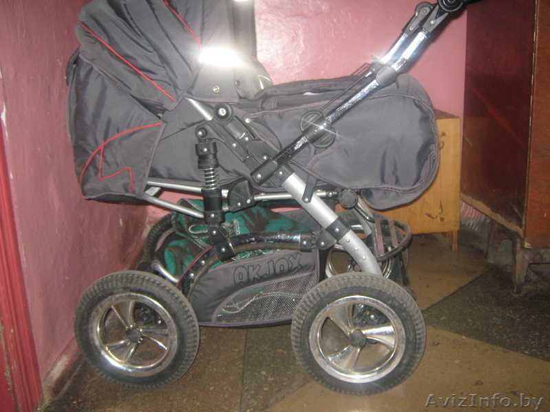 Продам коляску-джип "akjax traper lux" б/у в хорошем состоянии - Изображение #2, Объявление #97089