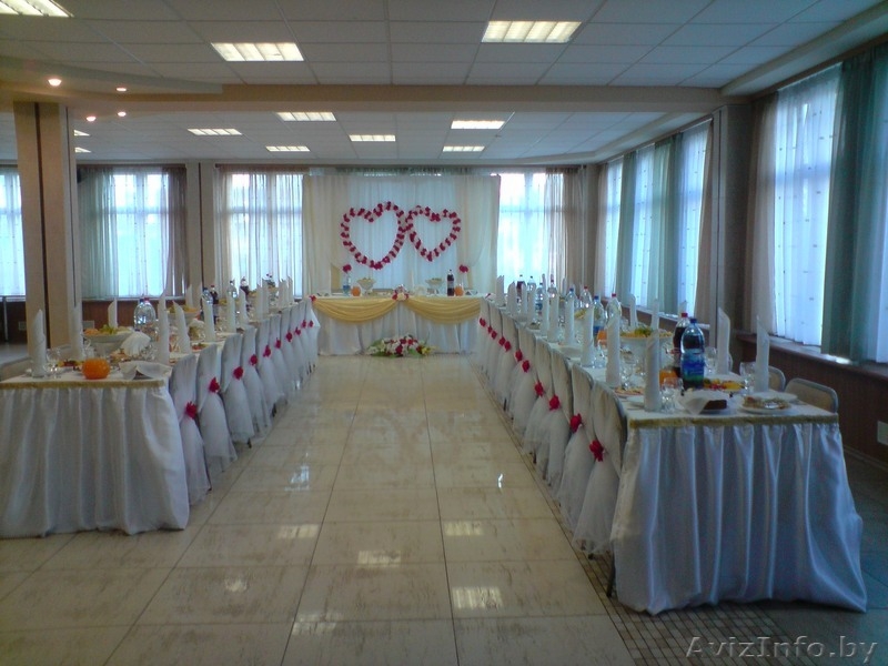 Украшение залов для свадеб, декорирование тканями и цветами, оформление свадебно - Изображение #1, Объявление #95558