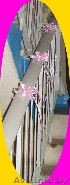 Свадебное украшение подъезда,  комнаты невесты,авто,парикмахер! - Изображение #2, Объявление #77241