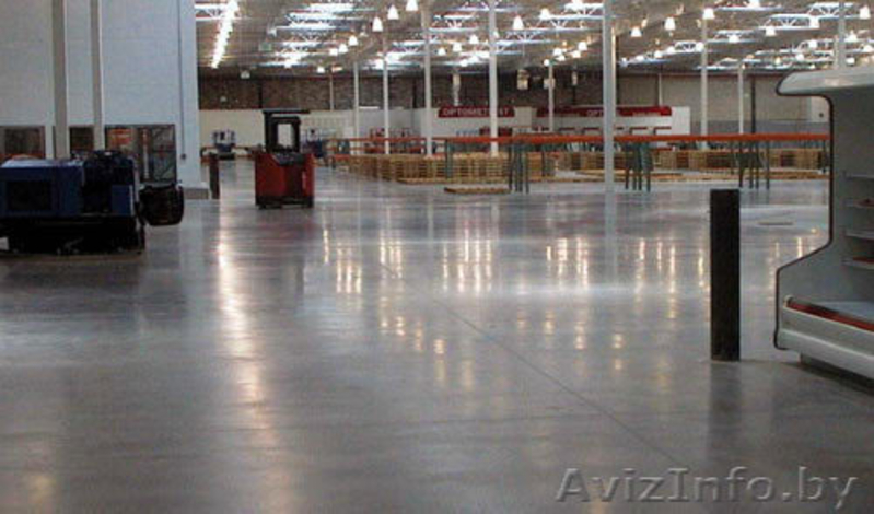  Шлифовка, полировка бетонных покрытий и полов. - Изображение #1, Объявление #110377