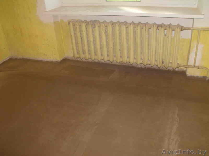 СТЯЖКА, выравнивание пола - НИВЕЛИРОВКА, ЛАМИНАТ. Полы под ключ. Качественно. - Изображение #3, Объявление #104174