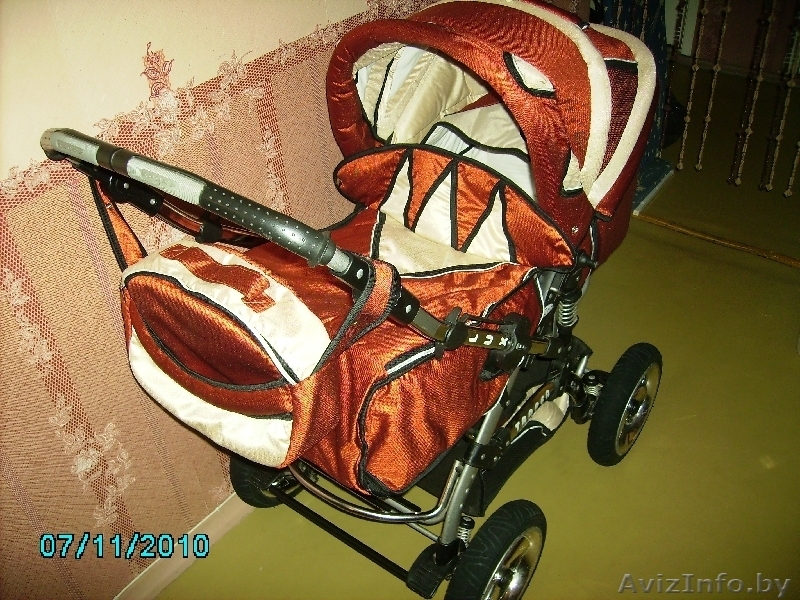 Детская коляска б/у "Akjax Traper". Джип-трансформер 3 в 1. - Изображение #1, Объявление #108262
