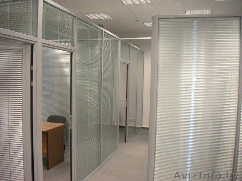 Офисные и торговые перегородки.Закаленное стекло. - Изображение #2, Объявление #106961