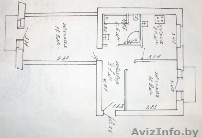 Подам 2-х комнатную квартиру - Изображение #1, Объявление #103557