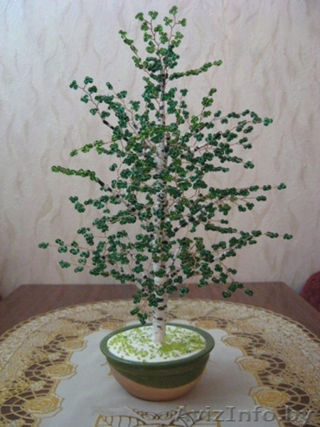 Декоративные деревья из бисера - Изображение #1, Объявление #128682