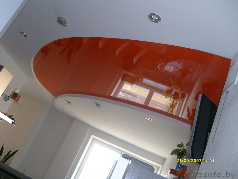 Бесшовные потолки  Гипсокартонные системы НАТЯЖНЫЕ ПОТОЛКИ - Изображение #3, Объявление #129089