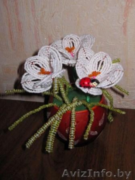 Продаю ЦВЕТЫ из Бисера - Изображение #3, Объявление #146799