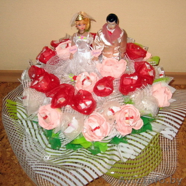 Сладкий Букет из Конфет!!! - на ваш вкус и цвет! :)) - Изображение #1, Объявление #140938