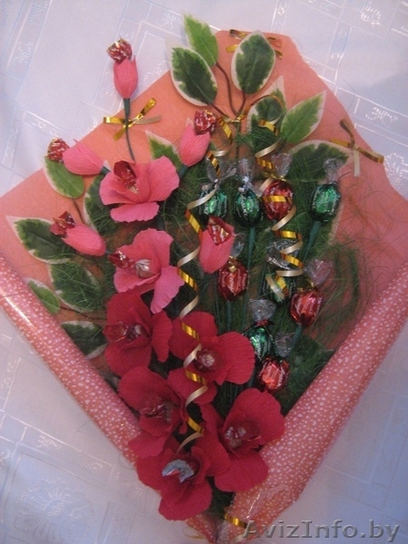 Букеты из конфет с ароматом ванили - Изображение #5, Объявление #151741