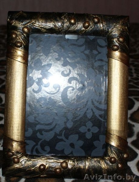 Подарок для близких и друзей Рамка ручной работы для фотографии 10*15 натуральна - Изображение #3, Объявление #178733