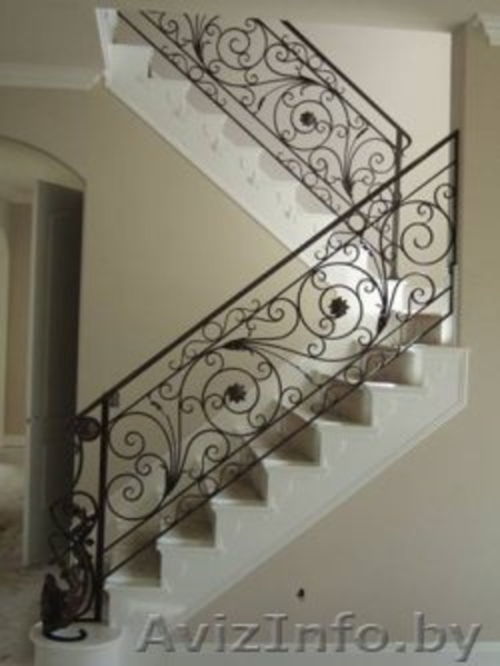 ограждение лестниц из нержавеющей стали,ворота откатные с автоматикой,ковка - Изображение #2, Объявление #171582