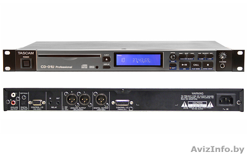 Профессиональный проигрыватель TASCAM CD-01U Pro CD  б/у - Изображение #1, Объявление #164190