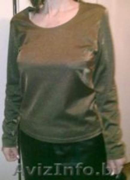 Блузка импортная из ткани с переливом р.44-46 - Изображение #2, Объявление #193508