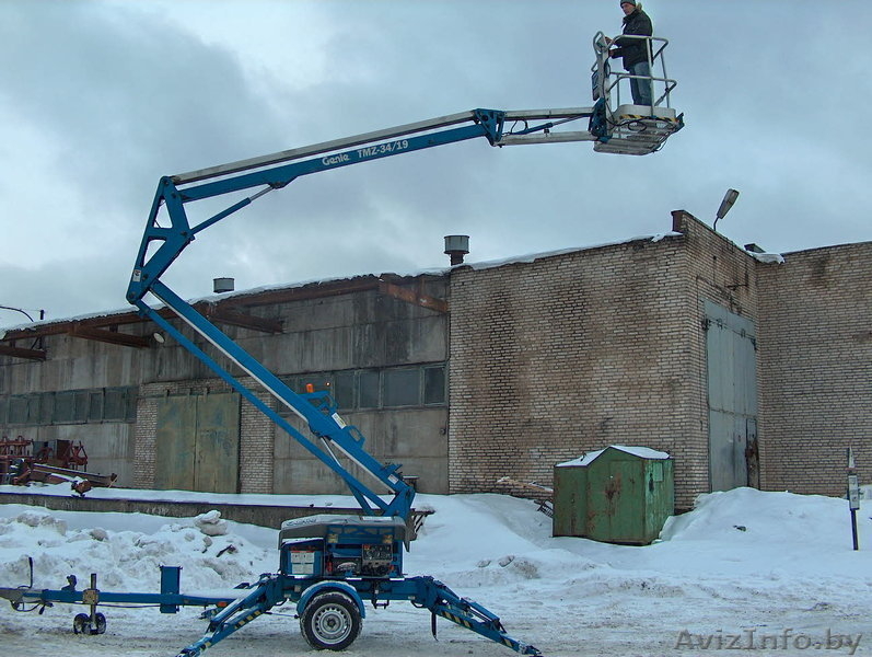 Аренда подъемника прицепного коленчатого типа Genie TMZ-34/19 - Изображение #2, Объявление #200986