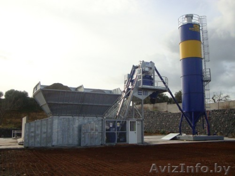 Быстровозводимый стационарный бетонный завод - Изображение #1, Объявление #235398
