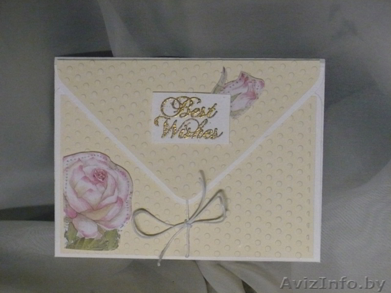 Авторские открытки ручной работы, приглашения, конверты, подарочные упаковки - Изображение #10, Объявление #241925