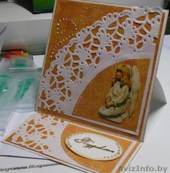 Авторские открытки ручной работы, приглашения, конверты, подарочные упаковки - Изображение #5, Объявление #241925