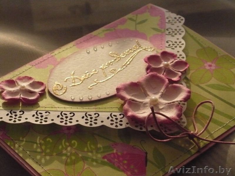 Авторские открытки ручной работы, приглашения, конверты, подарочные упаковки - Изображение #1, Объявление #241925