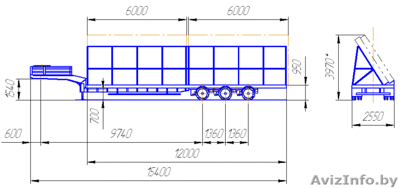 изготавливаем и продаём прицепную технику панелевозы, опоровозы 949174, тяжелово - Изображение #7, Объявление #221516