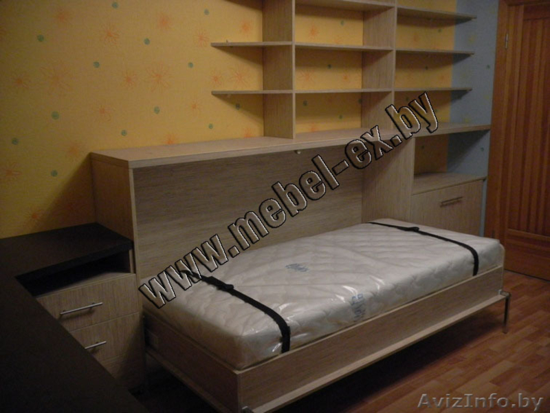 Откидная кровать, Шкаф кровать, Подъемная кровать, Кровать-трансформер - Изображение #2, Объявление #263577