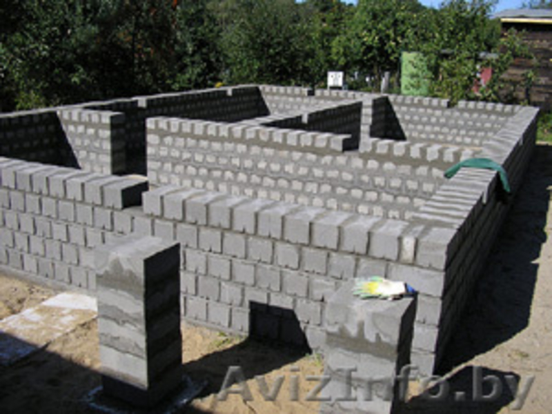 Блоки пескоцементные стеновые, фундаментные, цокольные для ручной кладки - Изображение #3, Объявление #271314