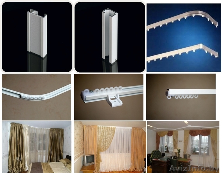 Карнизы разных видов, цветов и диаметров: потолочные, настенные, Рим, Лондон др. - Изображение #3, Объявление #278580