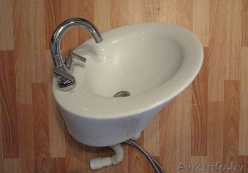 Раковина Cersanit со смесителем, сливом и шлангами - Изображение #2, Объявление #264655