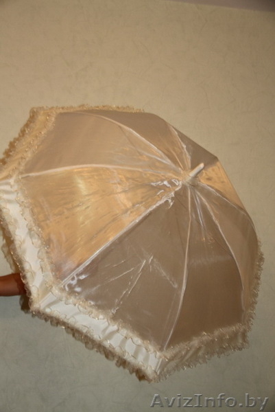 Свадебные зонтики.Зонт для свадебной прогулки.Зонтики в прокат для фотосессий - Изображение #2, Объявление #267243