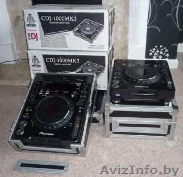 2x PIONEER CDJ-1000MK3 & 1x DJM-800 MIXER DJ PACKAGE + PIONEER HDJ 2000  - Изображение #2, Объявление #287162