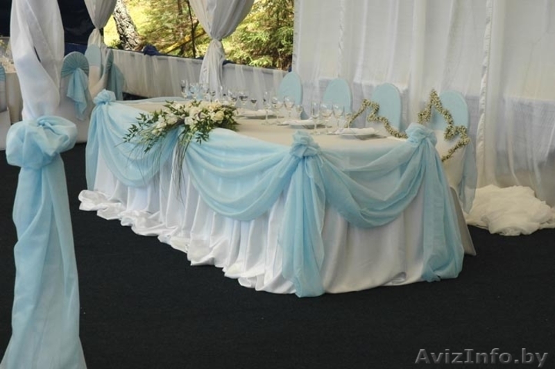 Украшение банкетного зала тканью и цветами - Изображение #3, Объявление #298914