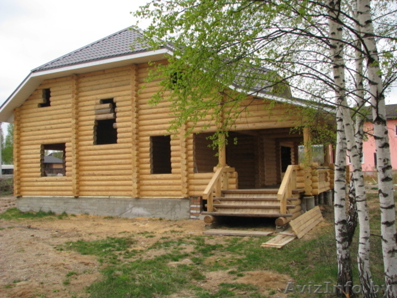 МИНСК, БЕЛАРУСЬ,Продаю дом из оцилиндрованного бревна 24 см. - Изображение #3, Объявление #286562