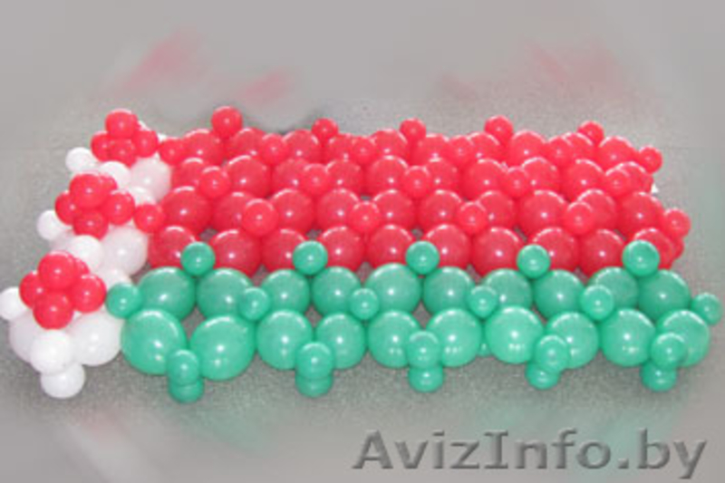 Надписи из воздушных шаров для городских праздников - Изображение #2, Объявление #300679