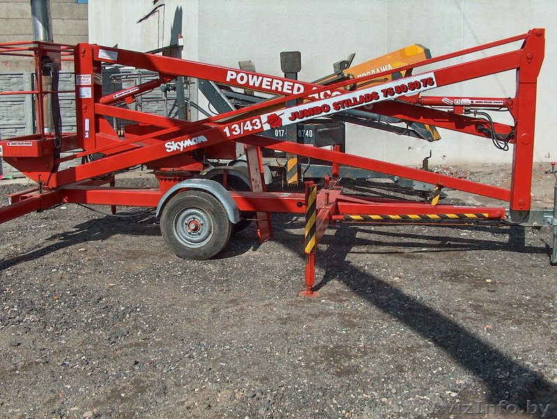 Предлагаем в аренду автовышки на базе прицепа - Изображение #1, Объявление #286088