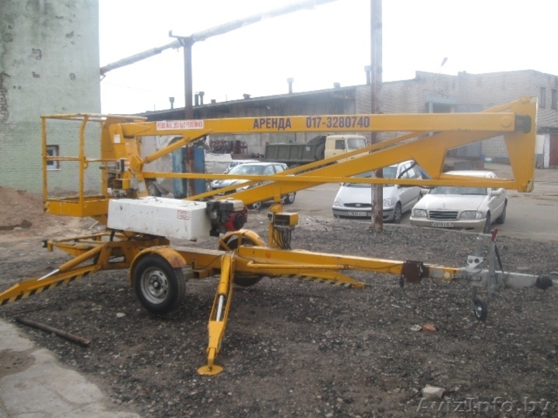 Предлагаем в аренду автовышки на базе прицепа - Изображение #2, Объявление #286088