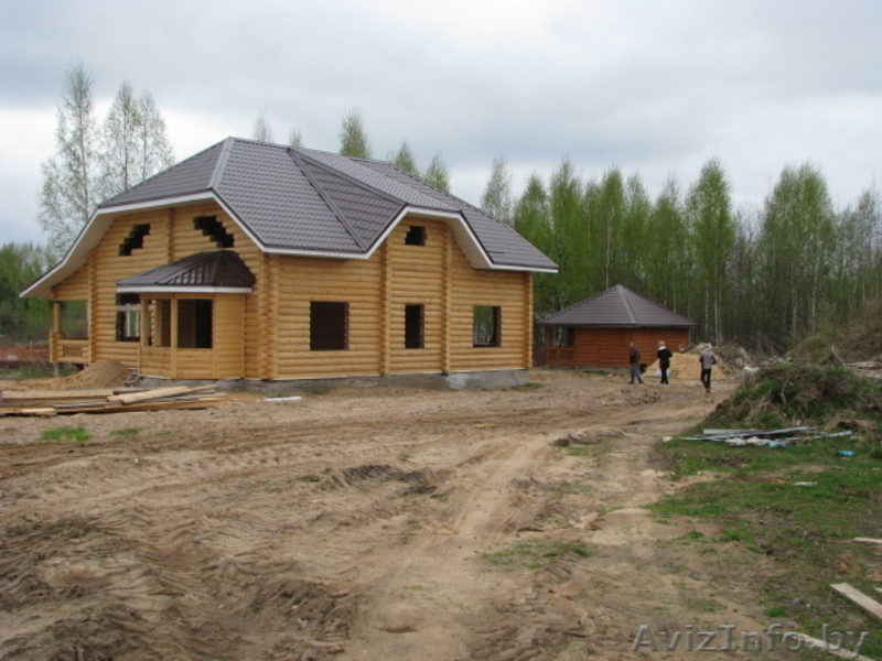 МИНСК, БЕЛАРУСЬ,Продаю дом из оцилиндрованного бревна 24 см. - Изображение #5, Объявление #286562