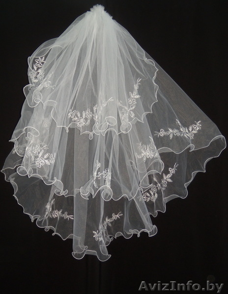 Фата. Вышитая фата. Фата невесты. - Изображение #6, Объявление #310771