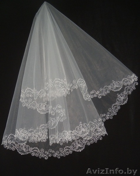 Фата. Вышитая фата. Фата невесты. - Изображение #7, Объявление #310771
