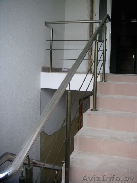 ОГРАЖДЕНИЯ ЛЕСТНИЦ,ПАНДУСОВ,БАЛКОНОВ.ПОРУЧНИ ПРИСТЕННЫЕ ( НЕРЖАВЕЙКА, ПОЛИМЕР). - Изображение #7, Объявление #322006