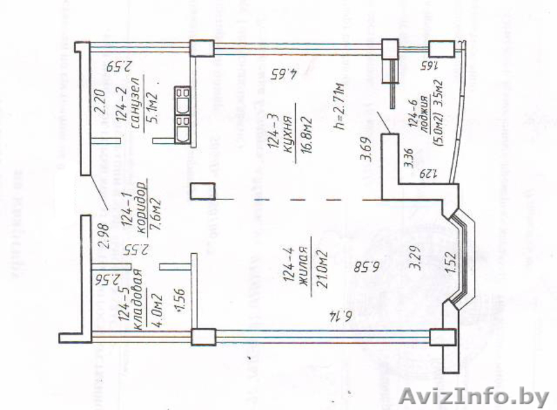Квартирв-студия в элитном доме, ул.Беды 2-Б - Изображение #4, Объявление #328342