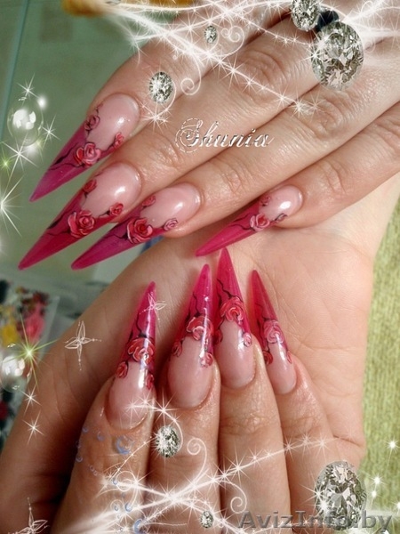 Наращивание ногтей и гелем и акрилом - качественно!!! - Изображение #4, Объявление #330740