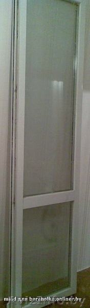 ПВХ балкон пов.-откид. дверь + глухая створка 1260х2285мм - Изображение #2, Объявление #338811